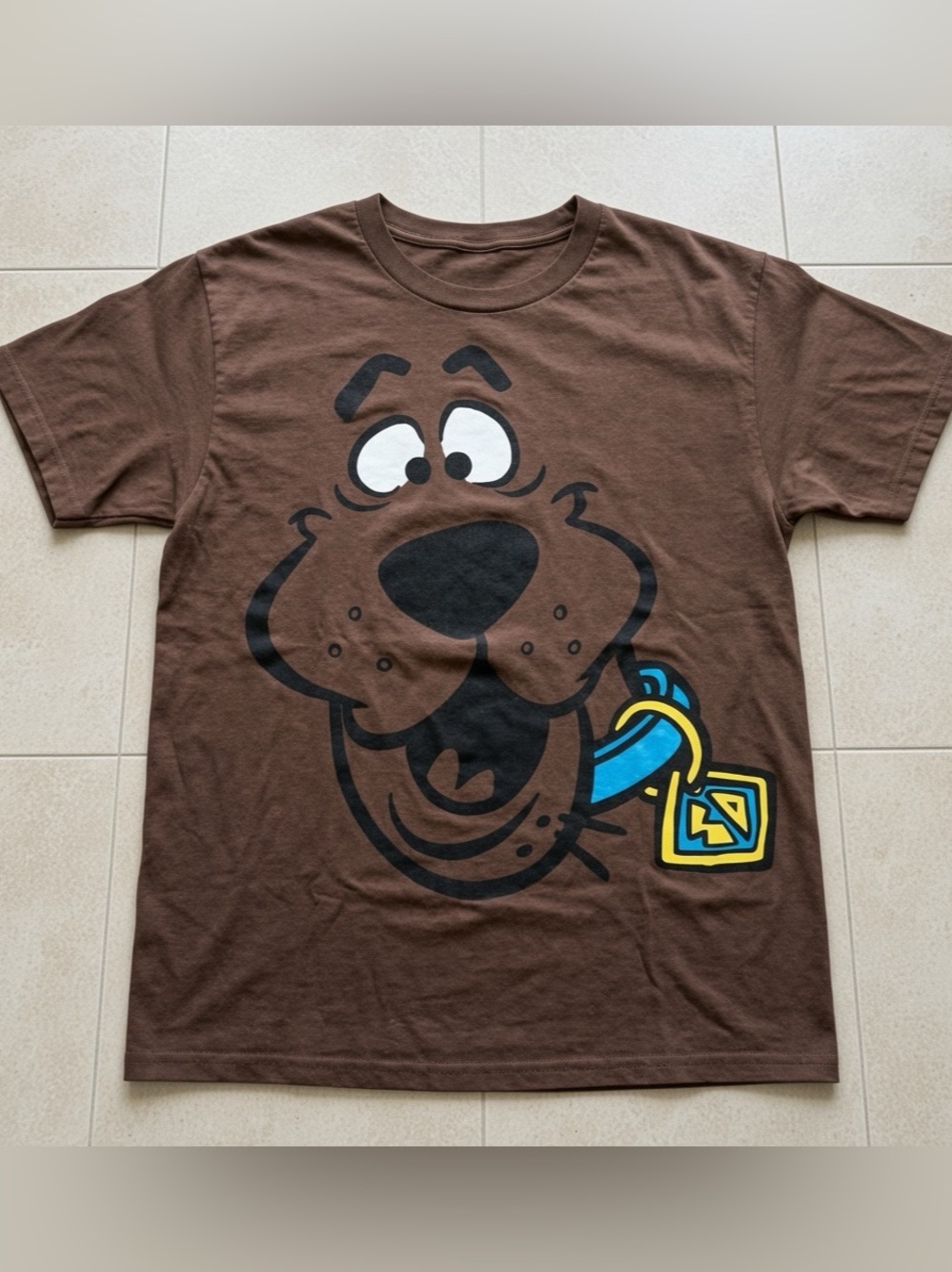 Scooby-Doo Face Adult T-Shirt